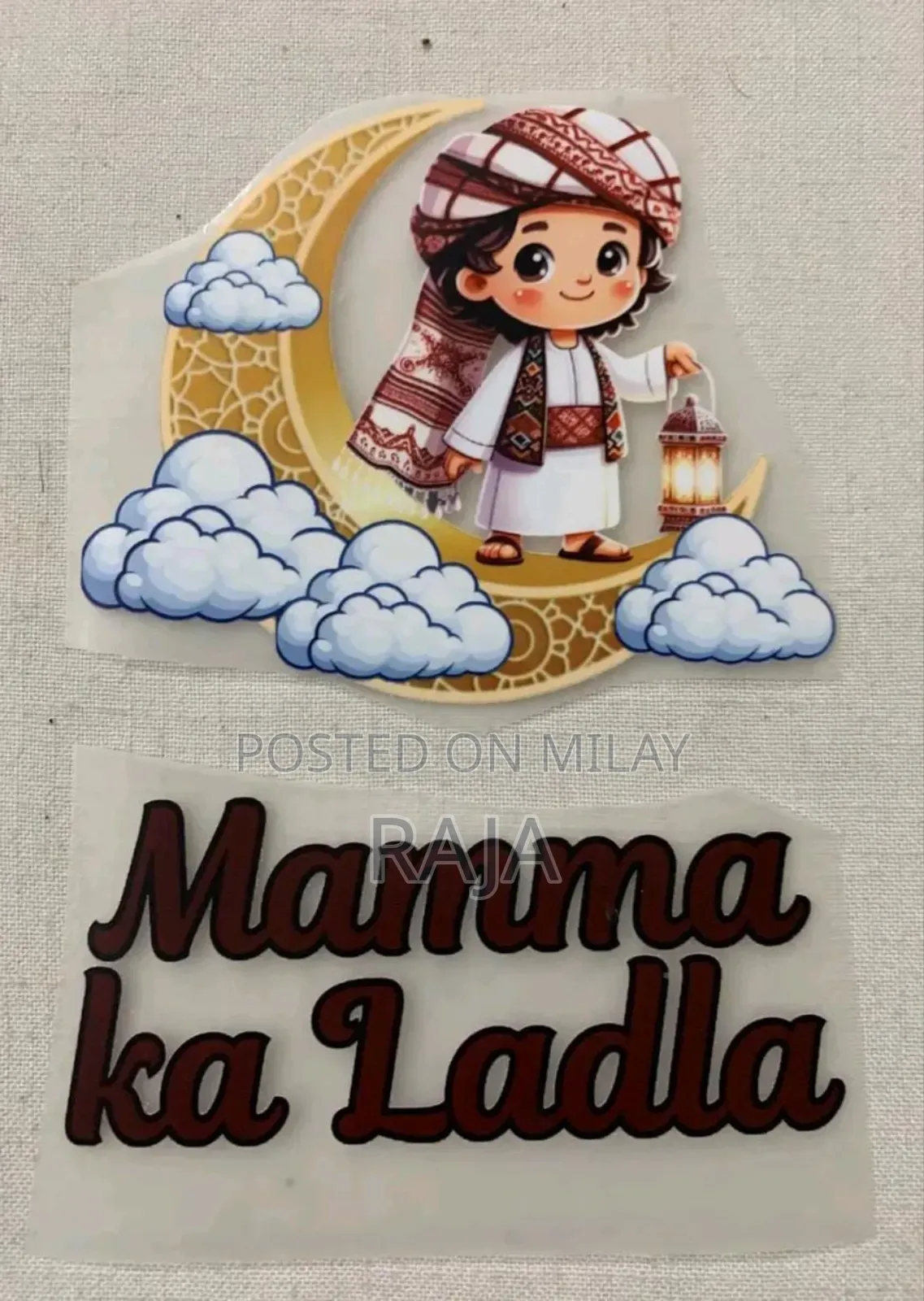 Heat Pressed Stickers