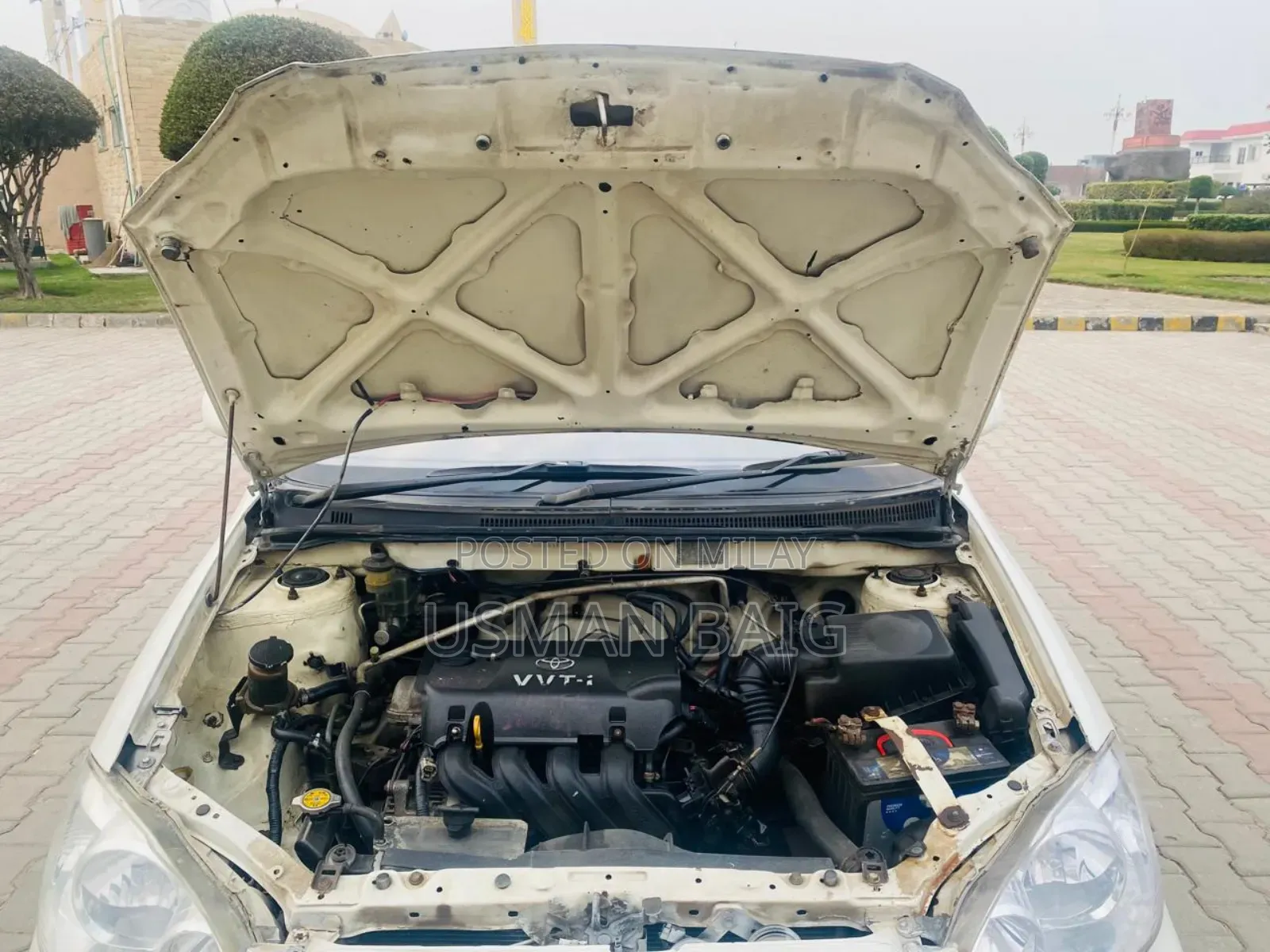 Toyota Corolla Sedan 2004 White