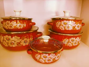 Vintage Casserole Set 5 Piece Lid Glass