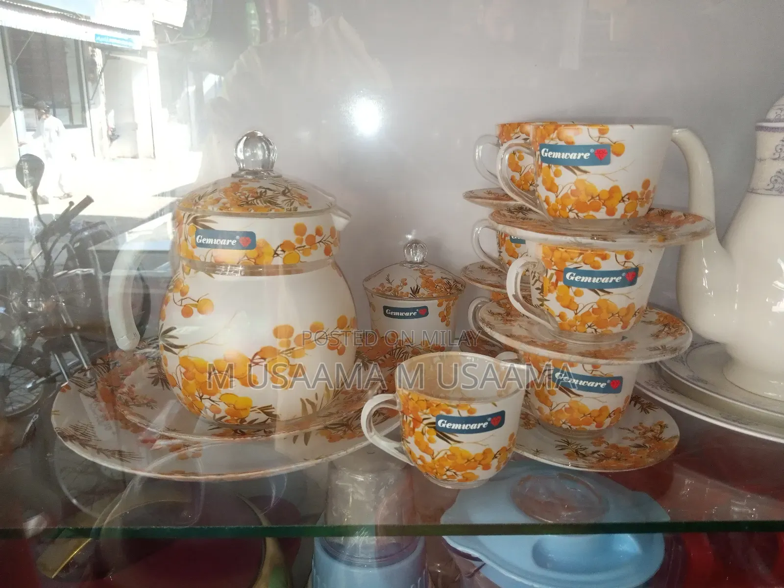 Tea Set Graceware Glass