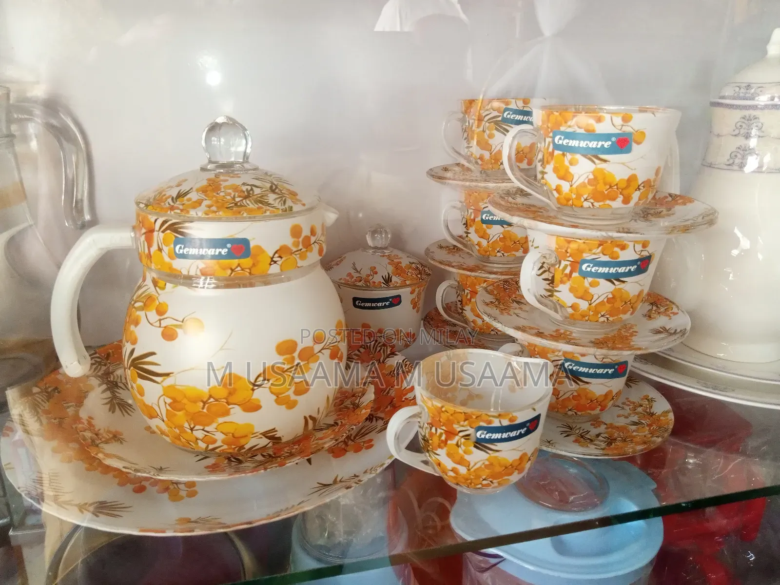 Tea Set Graceware Glass