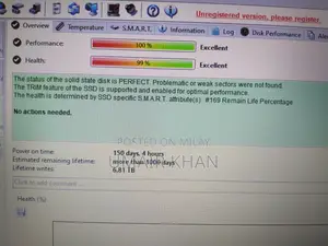 512 Gb SSD 99% Health