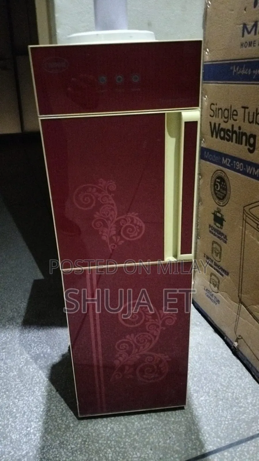 Water Dispenser in Running Condition. Hot Cold Water Dispenser