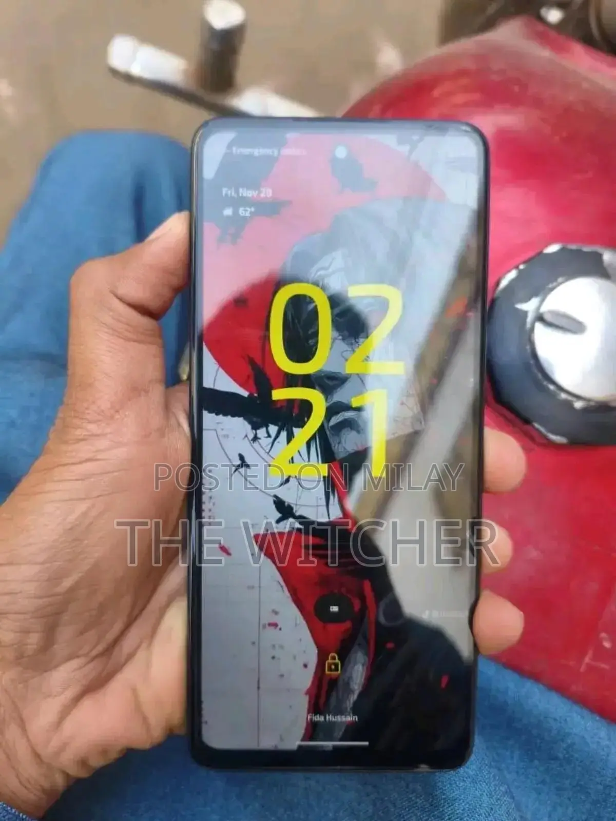 Motorola Edge 5G UW (2021) 256 GB Blue