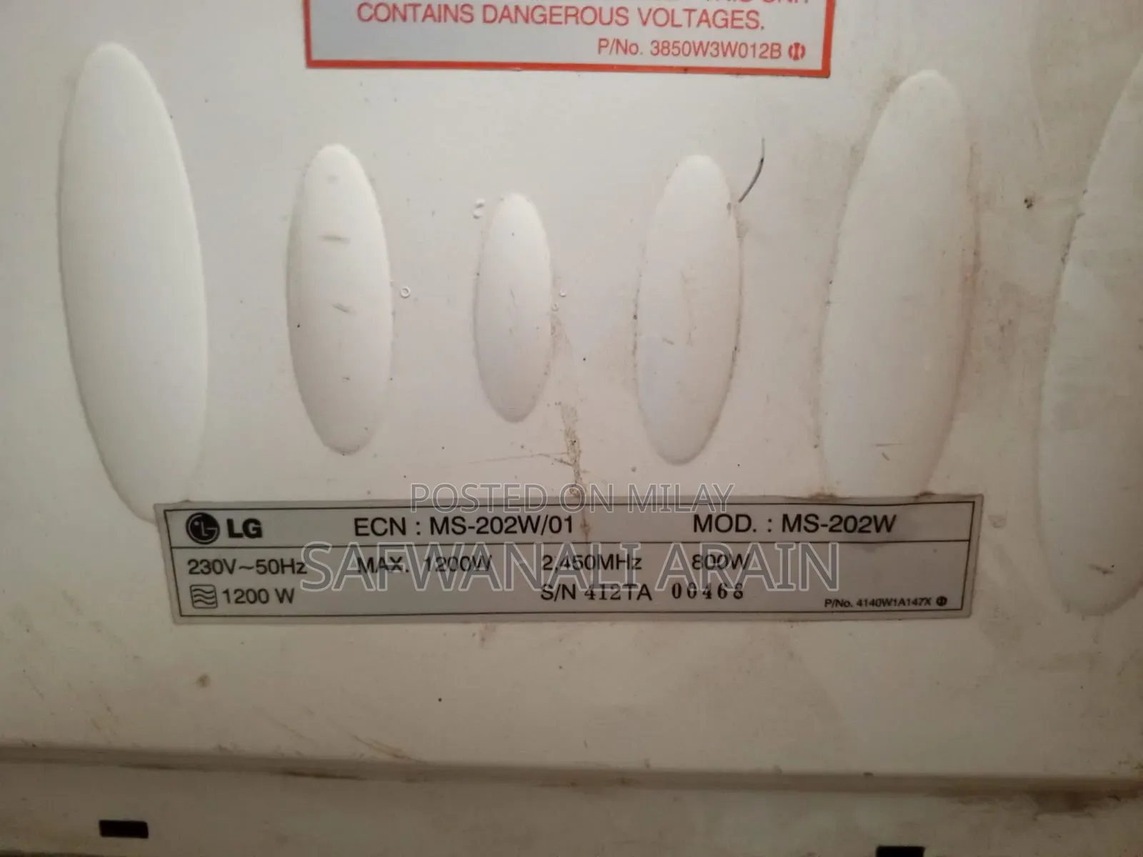 2 Microwac Ovan ( Dawalnce Ditigal Lg Manual)