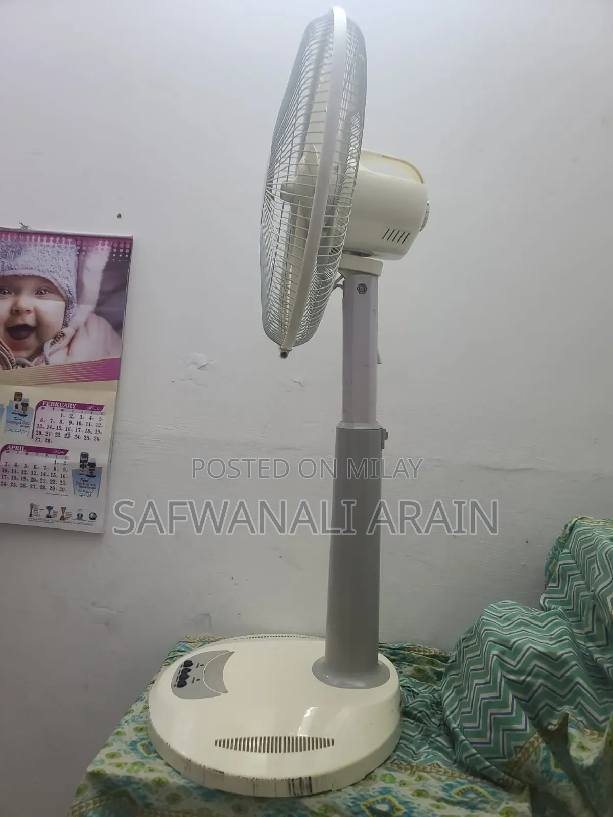 Ac Dc 12 Watt Chargable Fans ( Differnt Types)