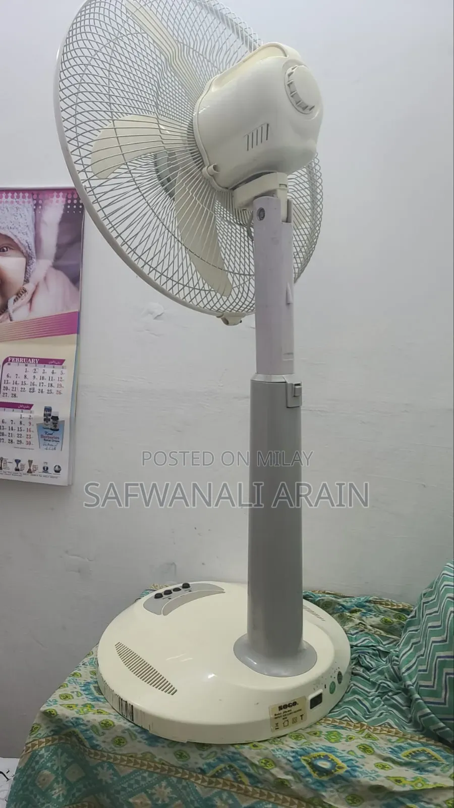 Ac Dc 12 Watt Chargable Fans ( Differnt Types)