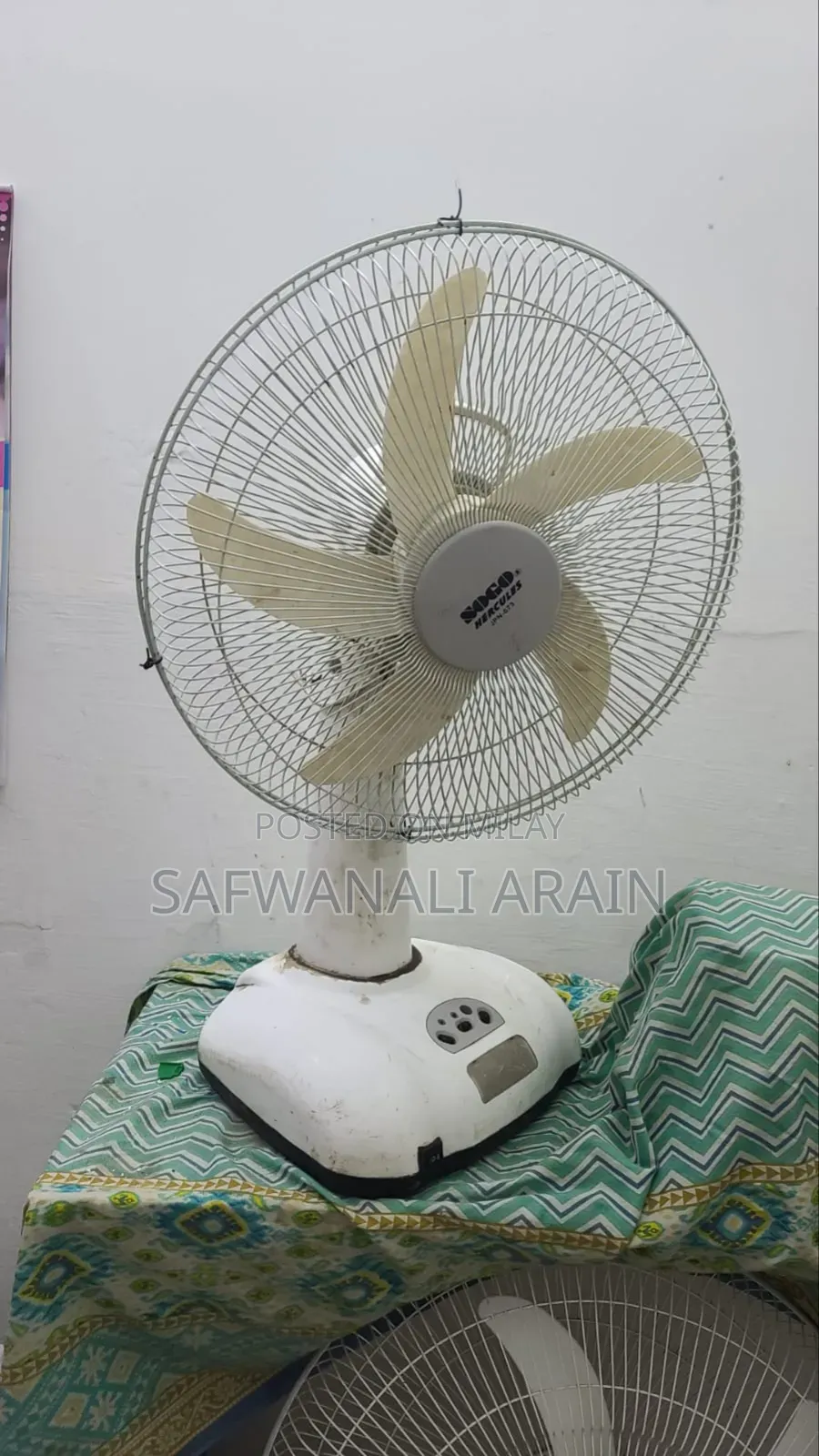 Ac Dc 12 Watt Chargable Fans ( Differnt Types)