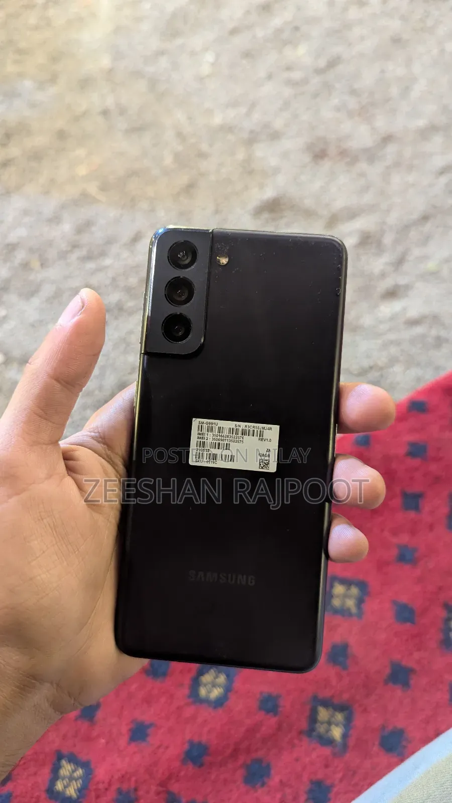 New Samsung Galaxy S21 5G 128 GB Black