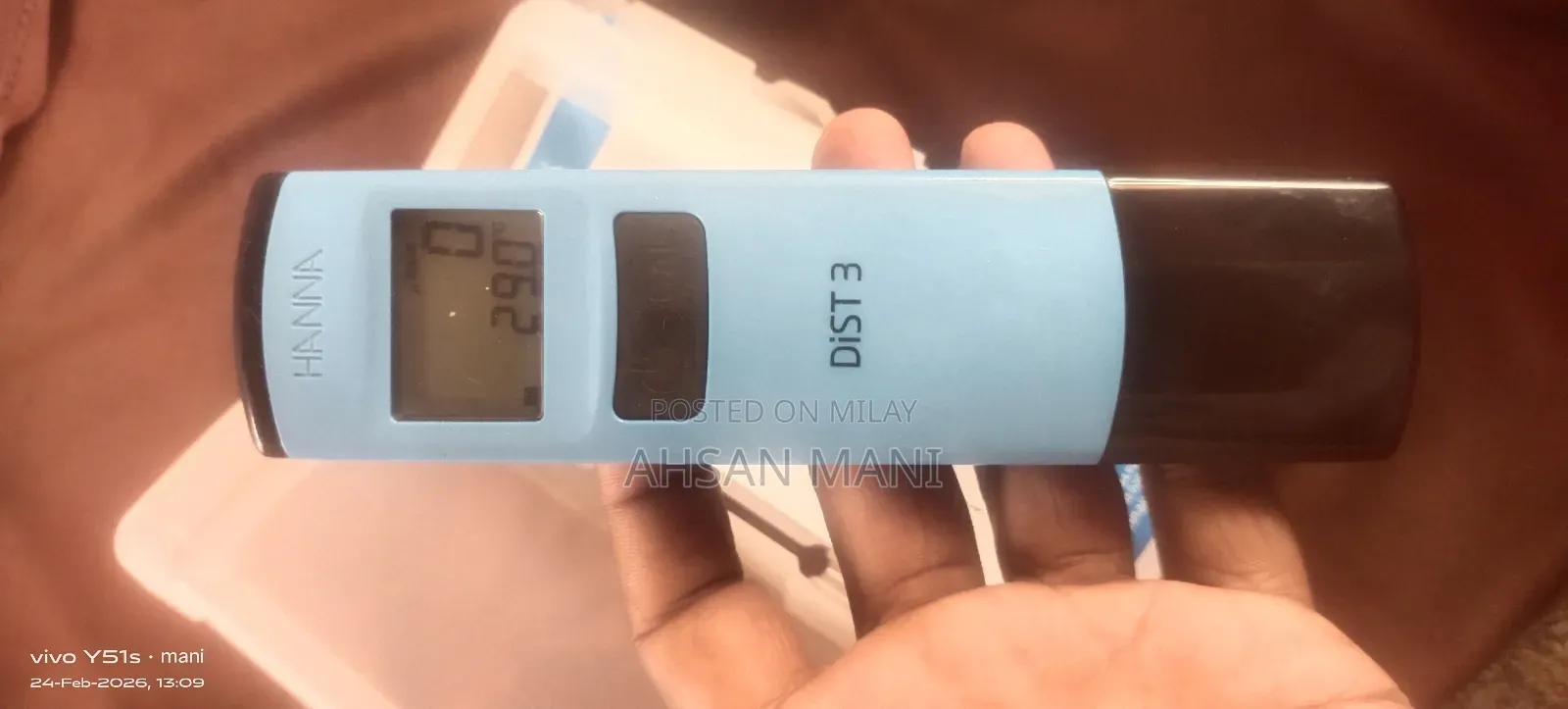 Water Ph Tester Instrument