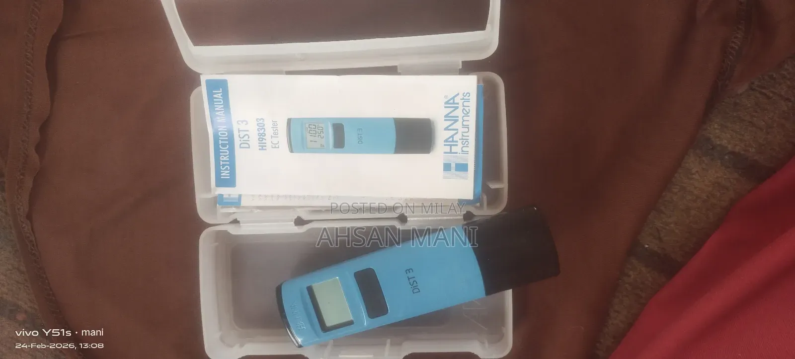Water Ph Tester Instrument