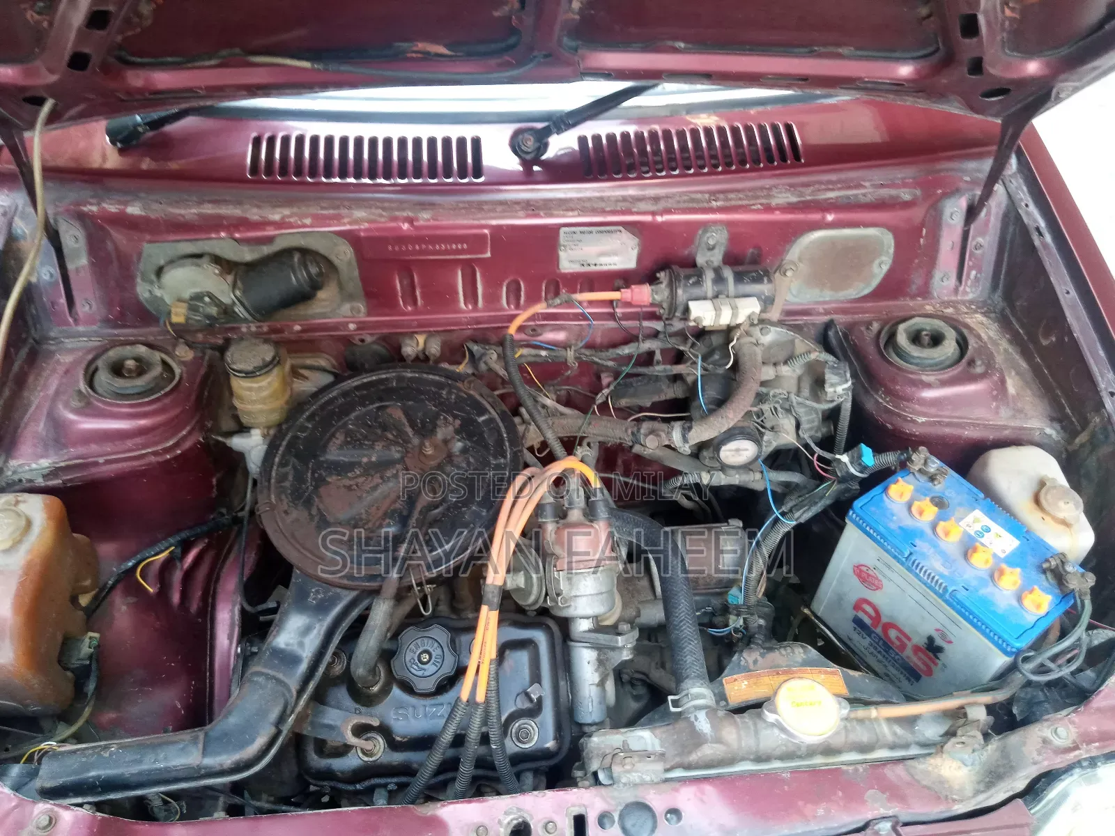 Suzuki Mehran 2004 Maroon