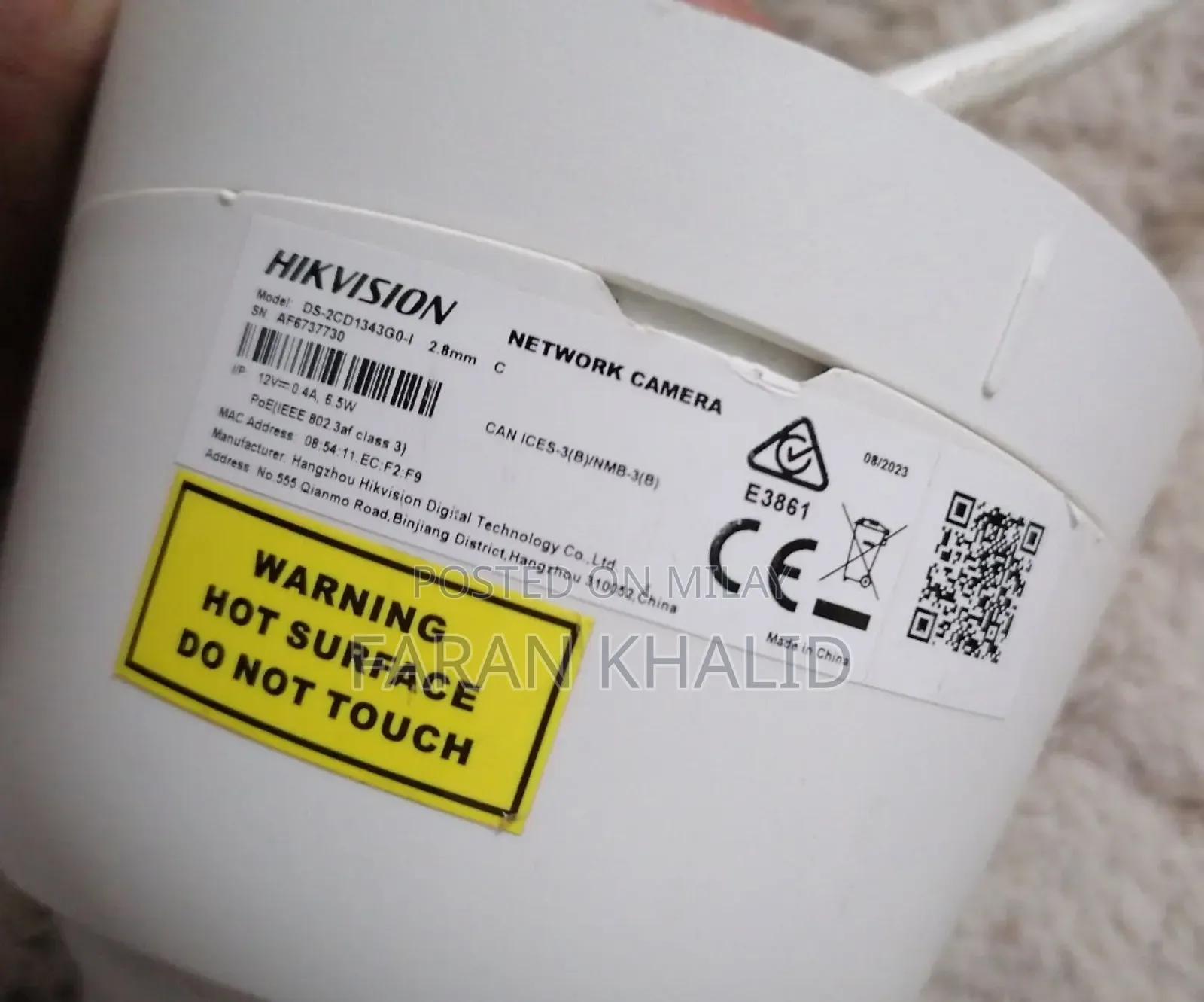 Hikvision Ip Camera 4mp Camera