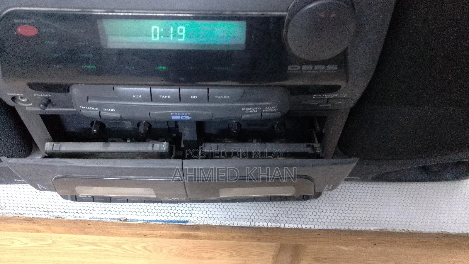 Yumatu Audio Cassette and Cd Player