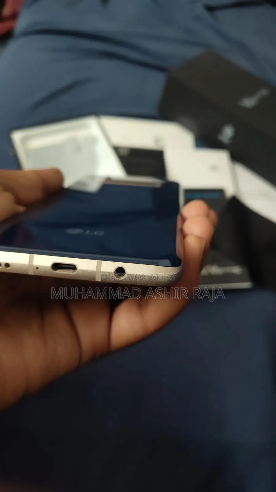 New LG V60 ThinQ 5G UW 128 GB Blue