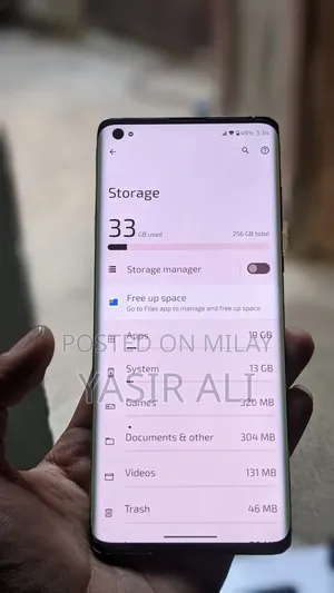 Motorola Edge Plus 256 GB Purple