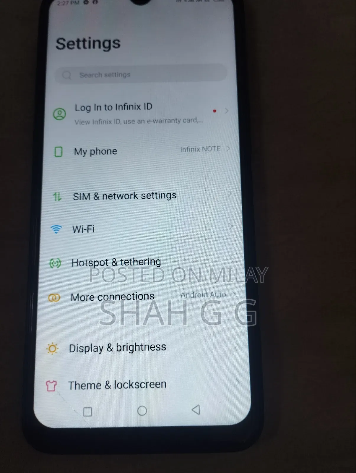 Infinix Note 12 128 GB Black