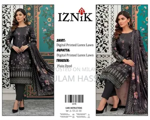 3 PCS Women's Unstitched Printed Suit