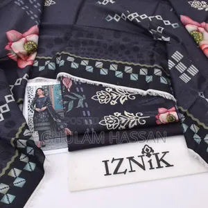 3 PCS Women's Unstitched Printed Suit