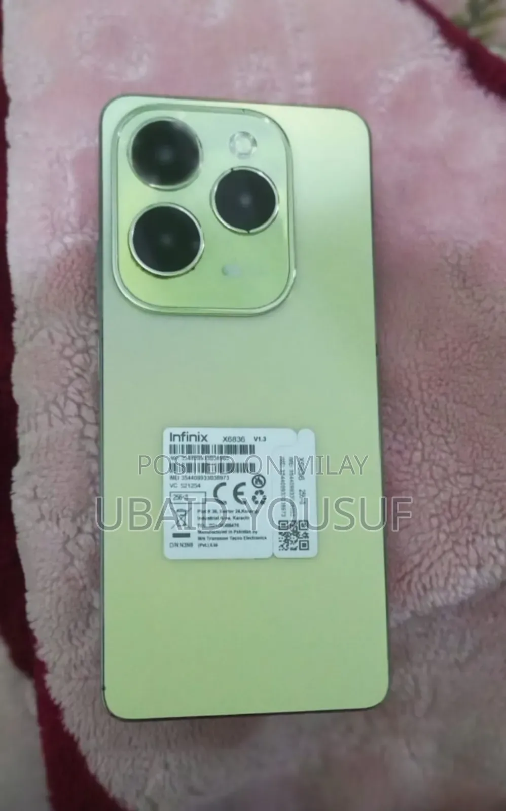 Infinix Hot 40 256 GB Gold