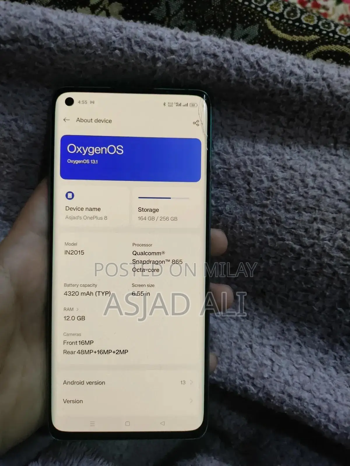 OnePlus 8 256 GB Blue