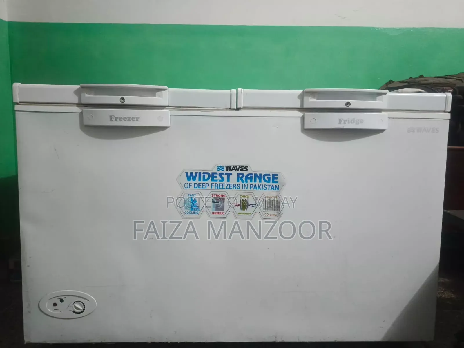 Waves Deep Freezer WDFT-315 Coolbank Series 509l