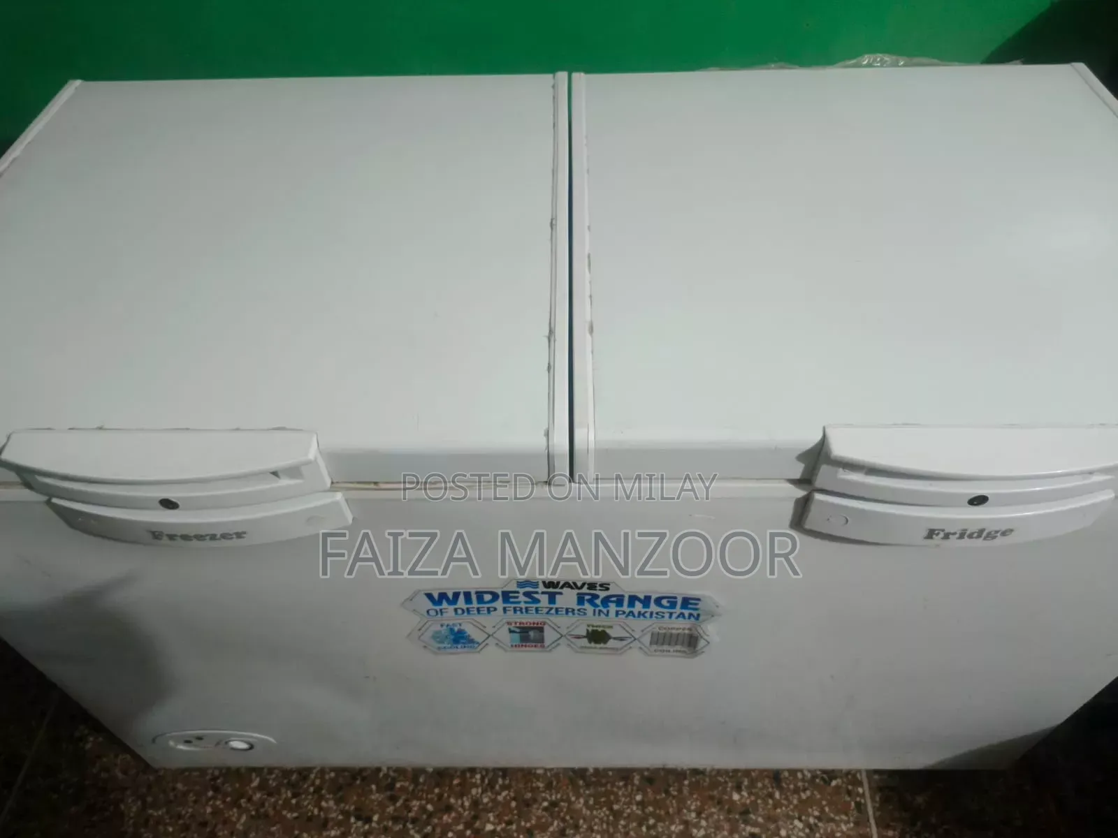 Waves Deep Freezer WDFT-315 Coolbank Series 509l