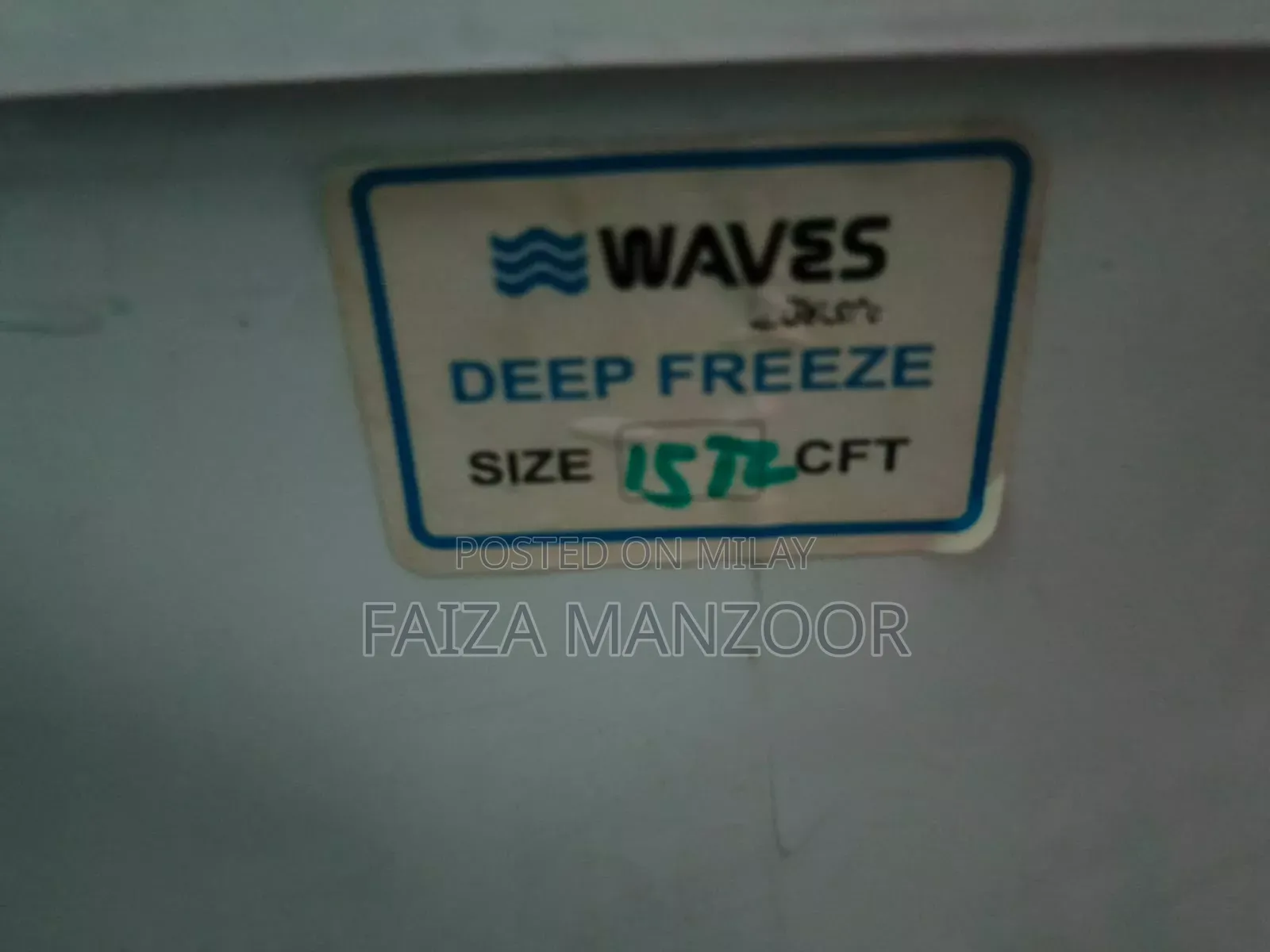 Waves Deep Freezer WDFT-315 Coolbank Series 509l