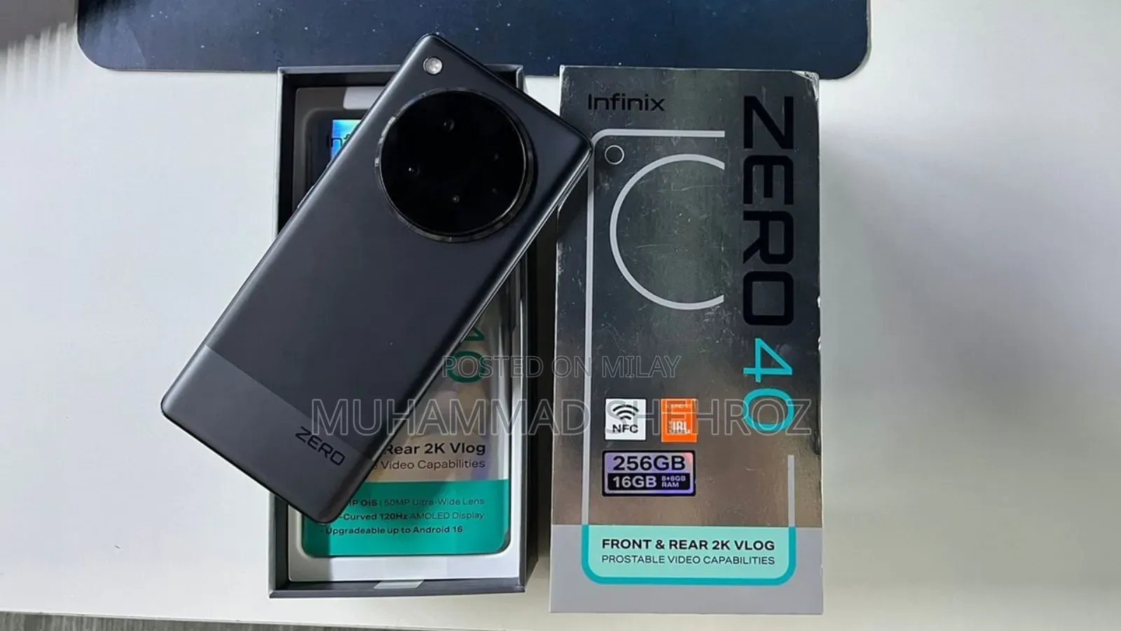 Infinix Zero 40 256 GB Black