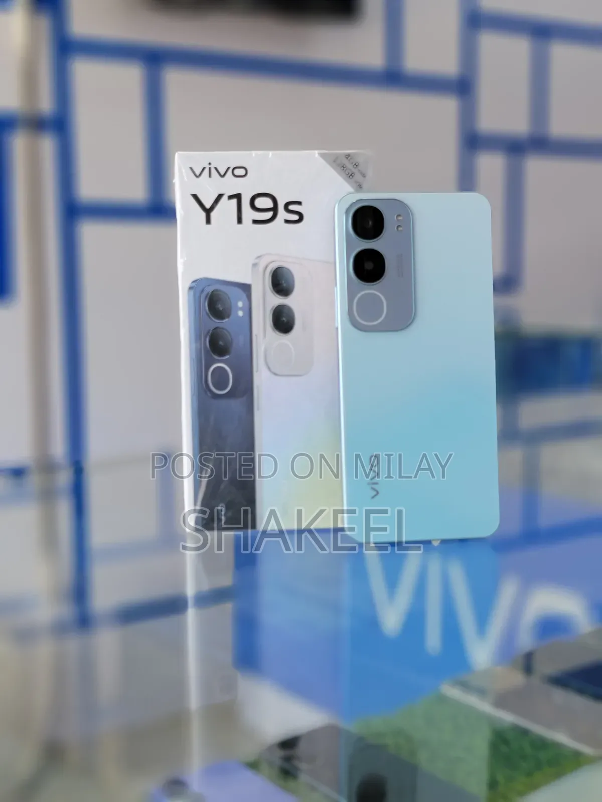 Vivo Y19s 128 GB Blue