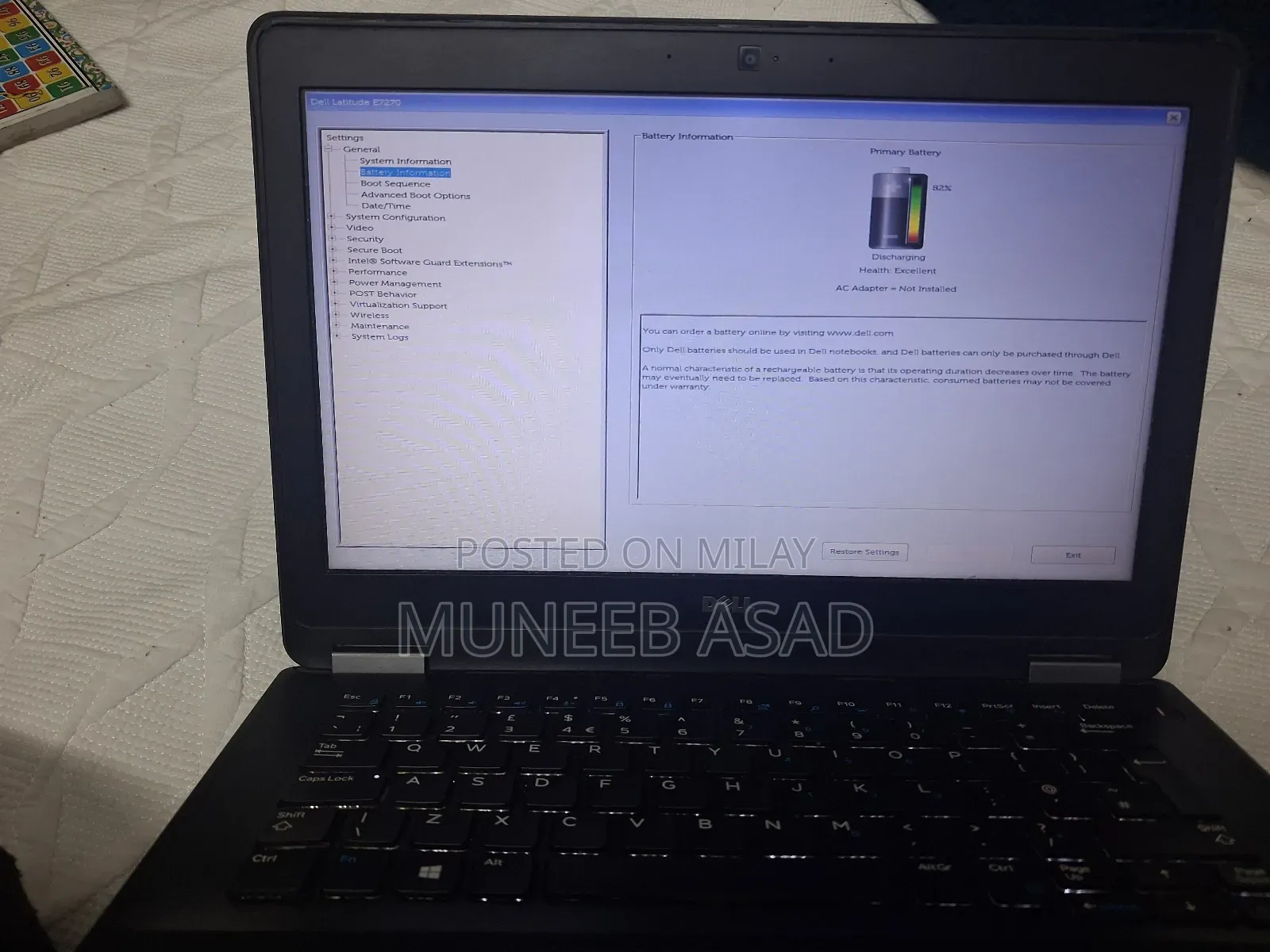 New Laptop Dell Latitude E7270 16GB Intel Core i5 SSD 512GB