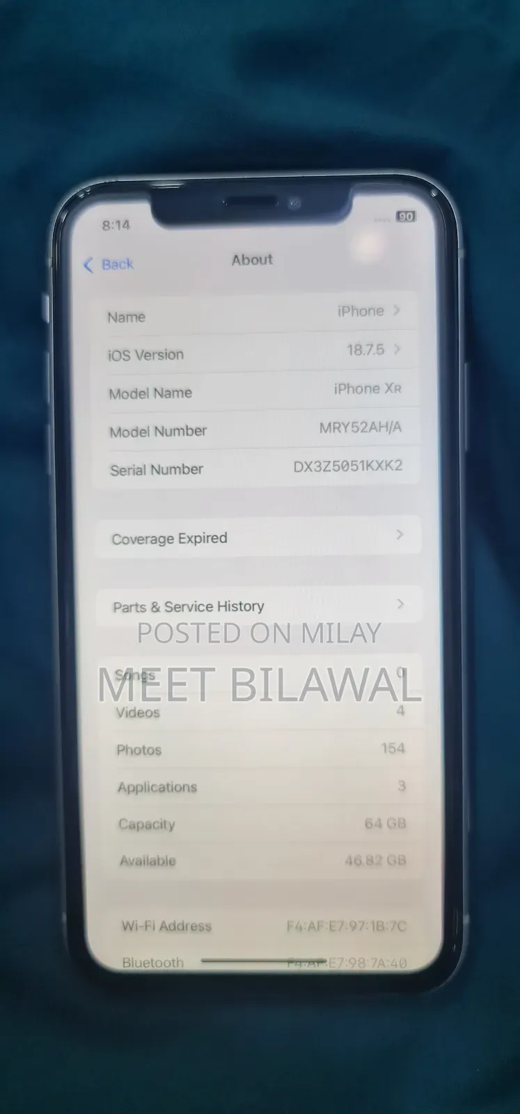 Apple iPhone XR 64 GB White