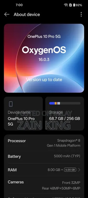 OnePlus 10 Pro 256 GB Black