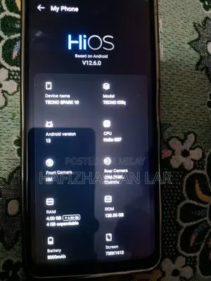 Tecno Spark 10 128 GB Orange