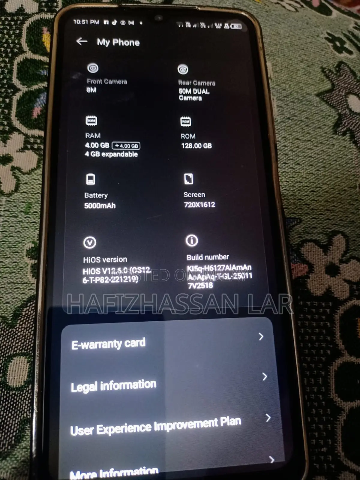 Tecno Spark 10 128 GB Orange