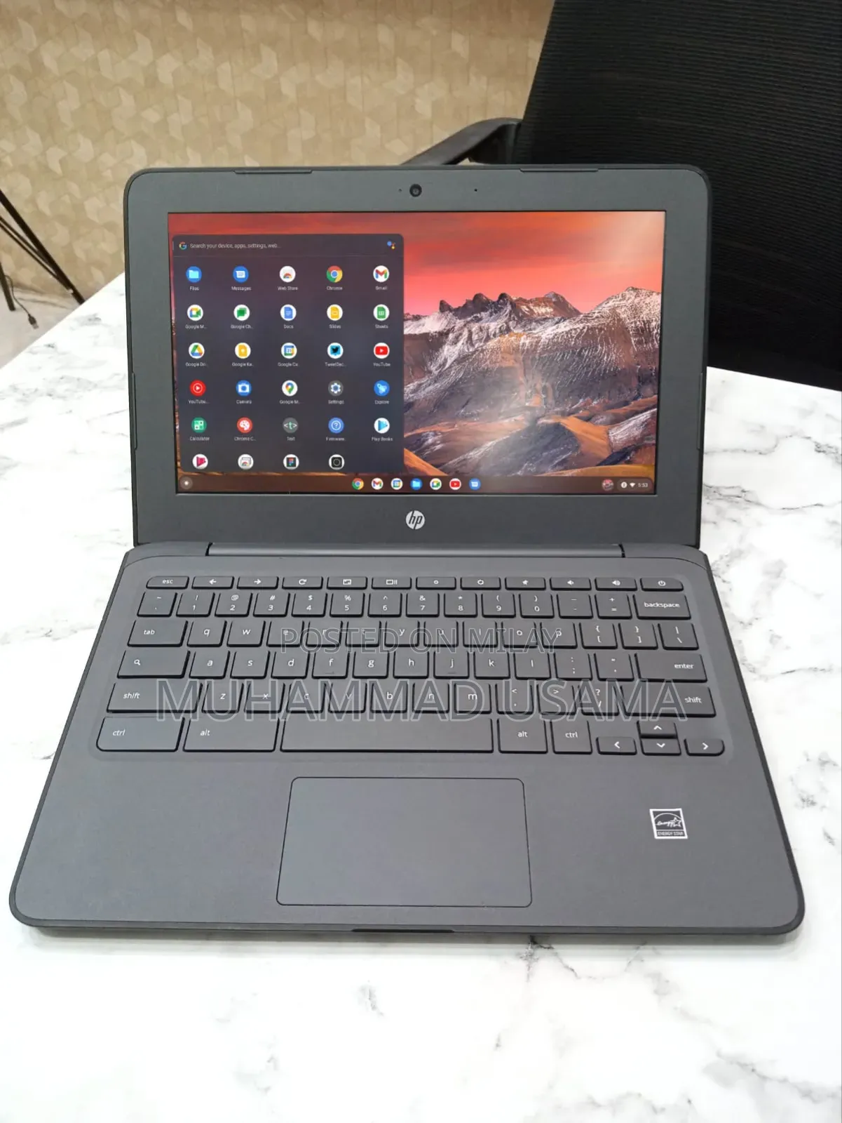 New Laptop HP Chromebook 11 G6 EE 4GB SSD 16 GB