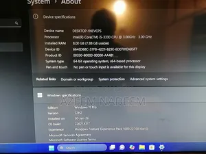New Desktop Computer HP 8GB Intel Core 5 HDD 160GB