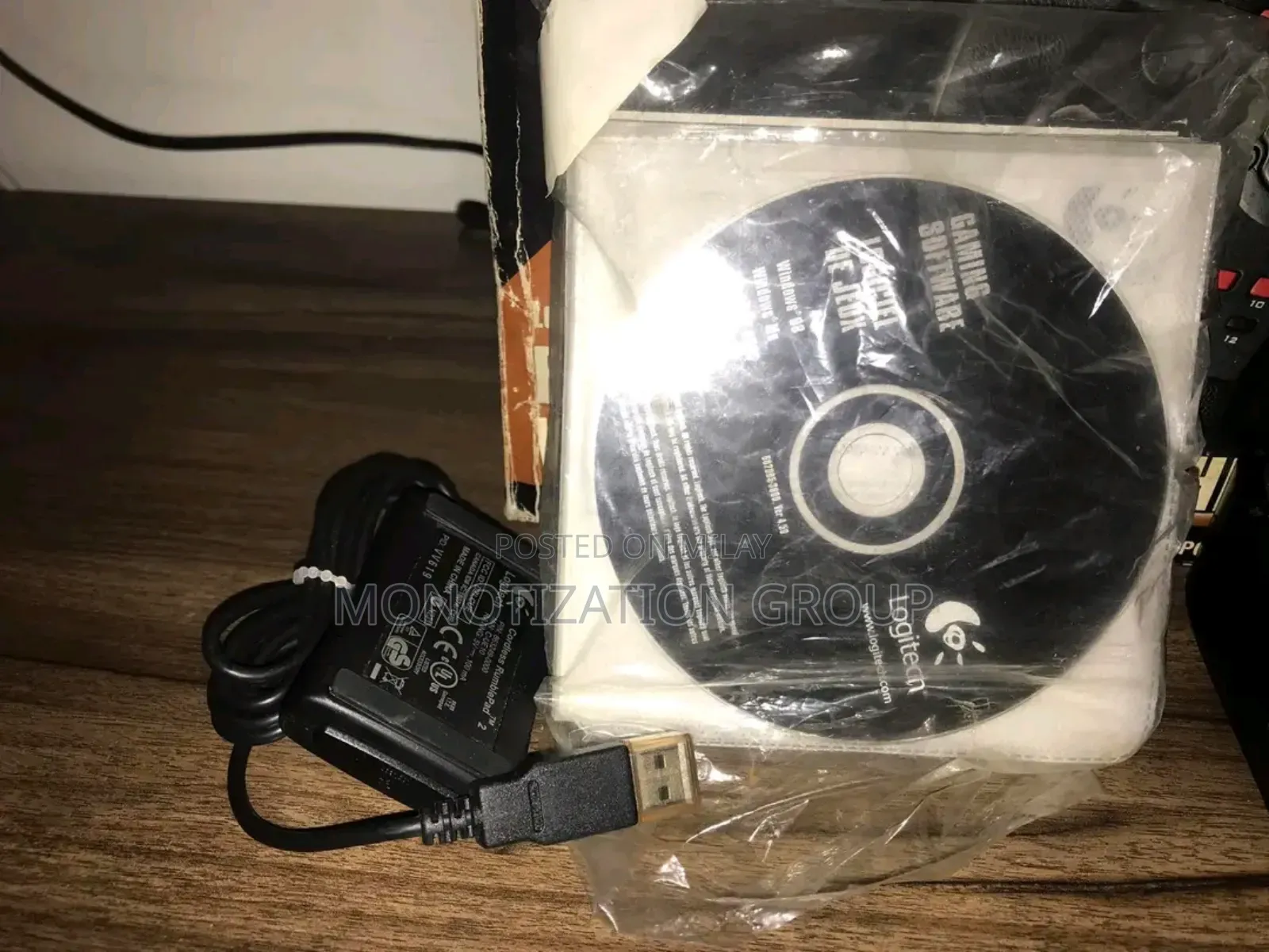 Logitech Gaming Steering Wheel for Sale Box Packed Condition