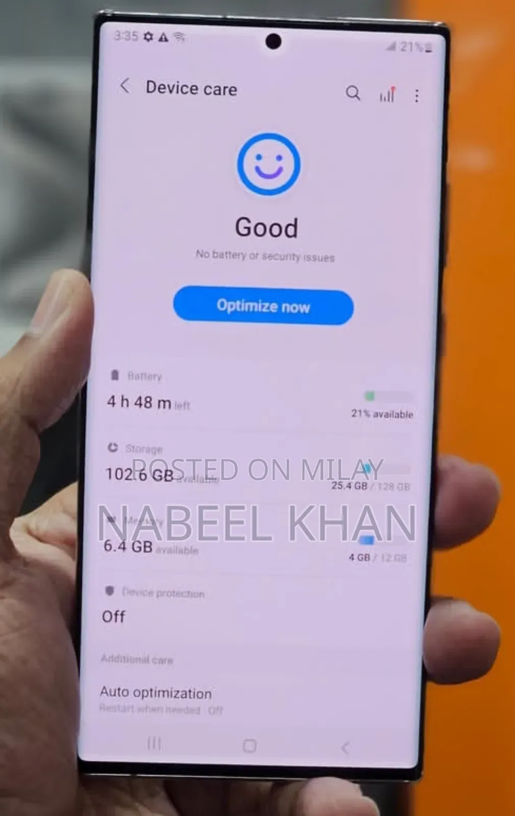 Samsung Galaxy Note 20 Ultra 128 GB Pink