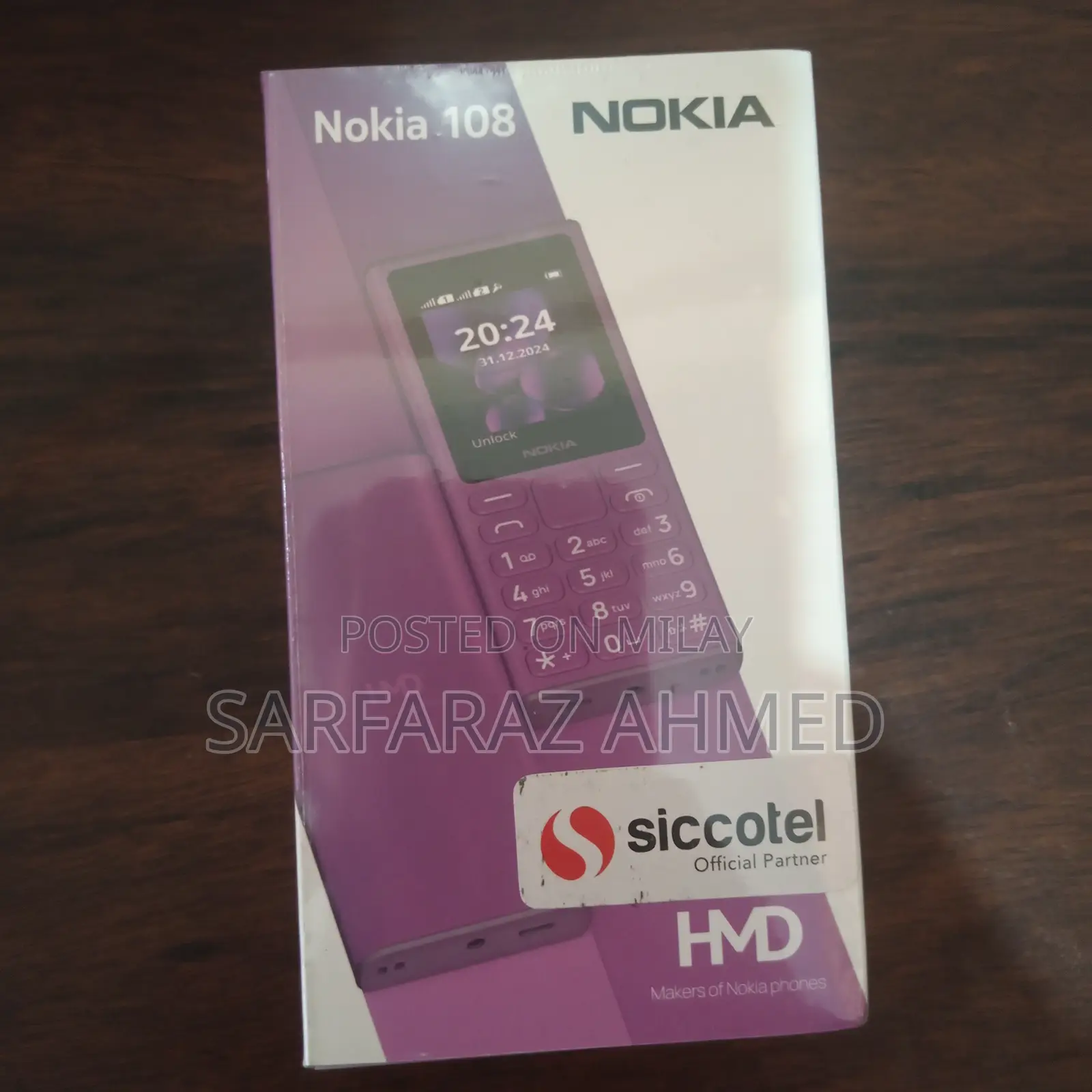 New Nokia 108 Dual SIM Black