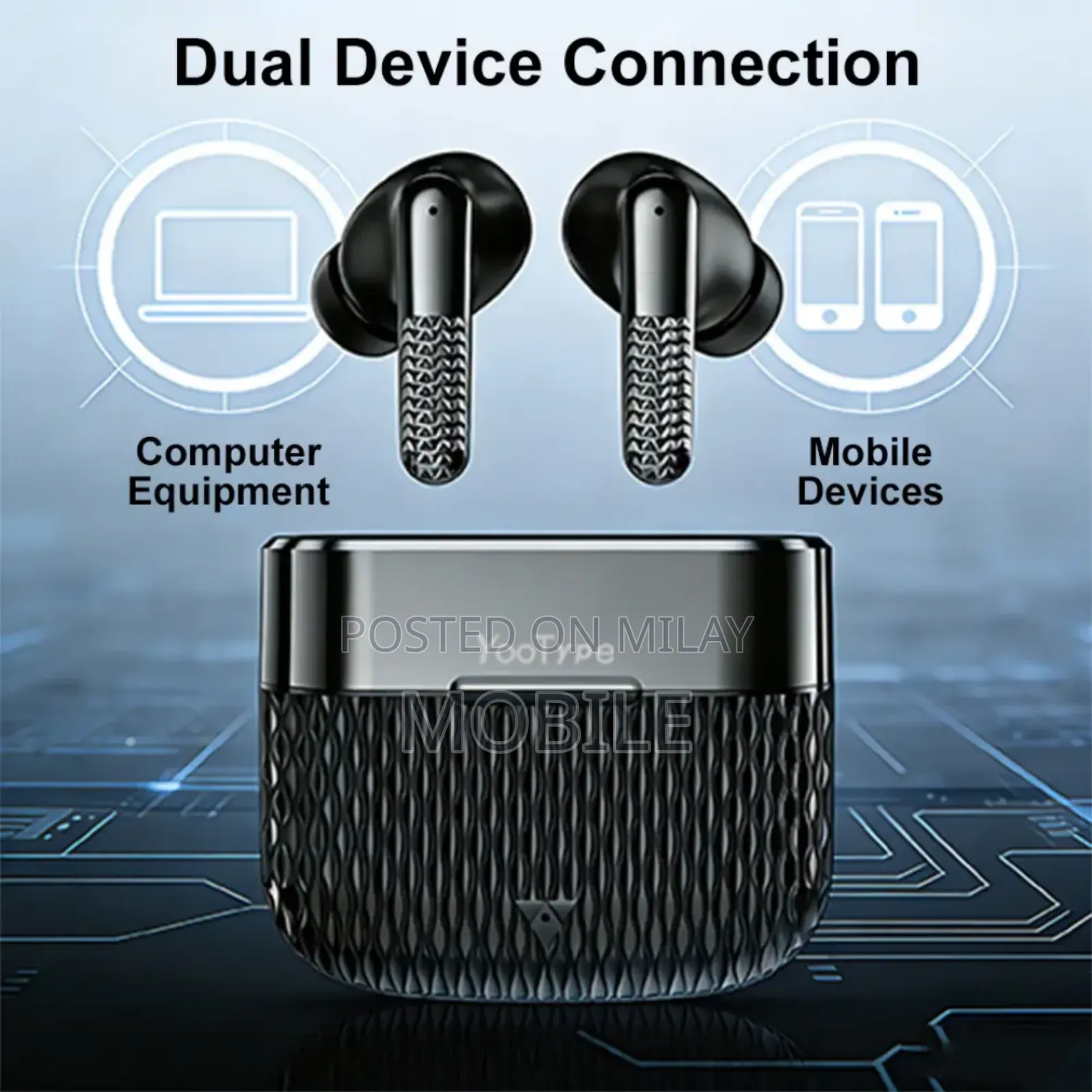 Clamode Earbuds Pro 5 - Advanced Noise Cancellation Wireless Earbuds