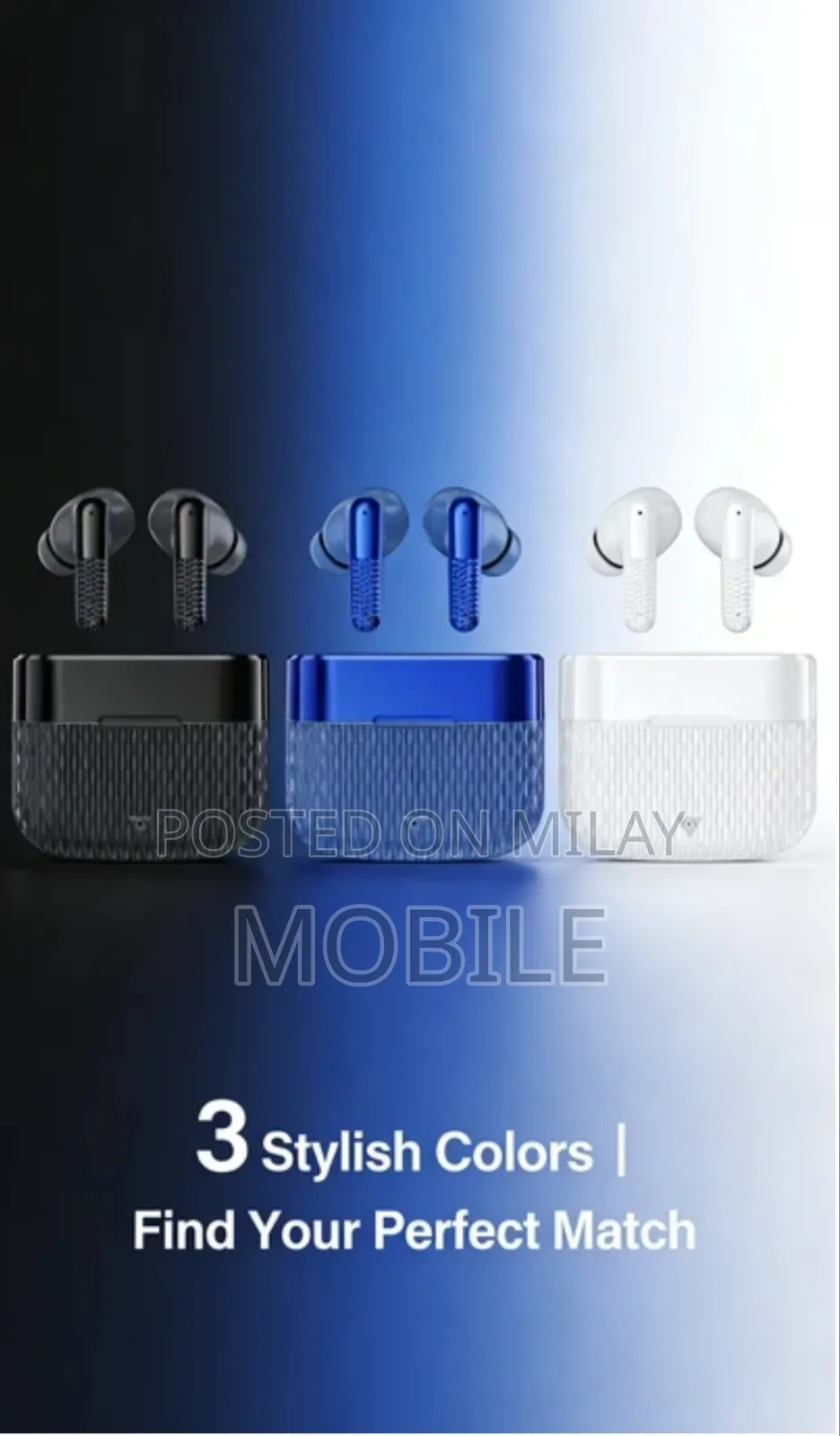 Clamode Earbuds Pro 5 - Advanced Noise Cancellation Wireless Earbuds