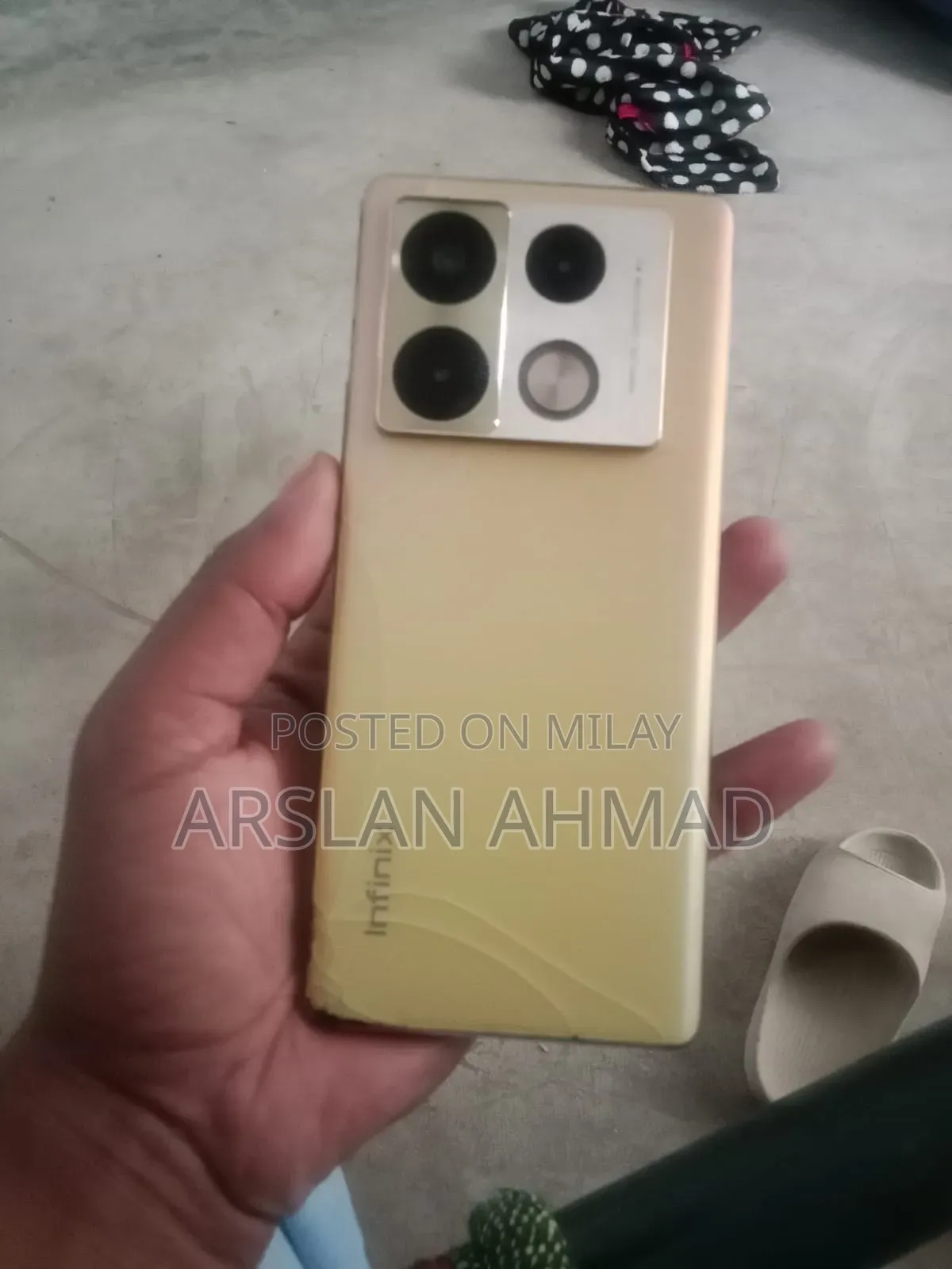 Infinix Note 40 Pro 5G 256 GB Gold