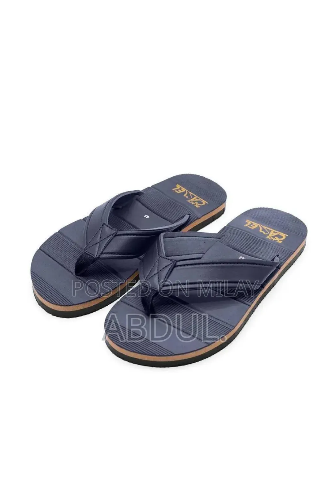 Men's Casual Rubber Flip Flop One Piece