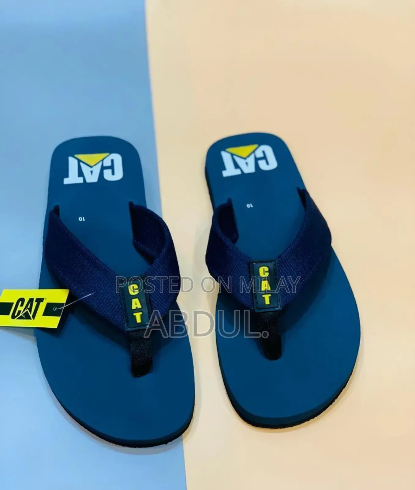 Men's Casual Rubber Flip Flop One Piece