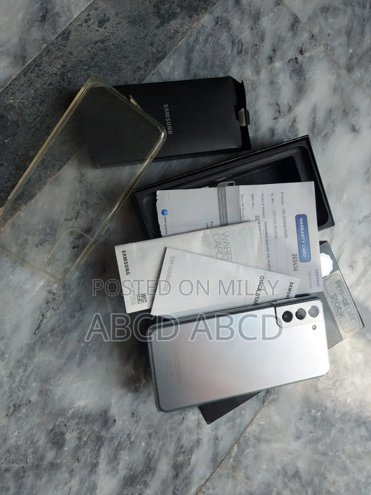 New Samsung Galaxy S21+ 5G 256 GB Silver