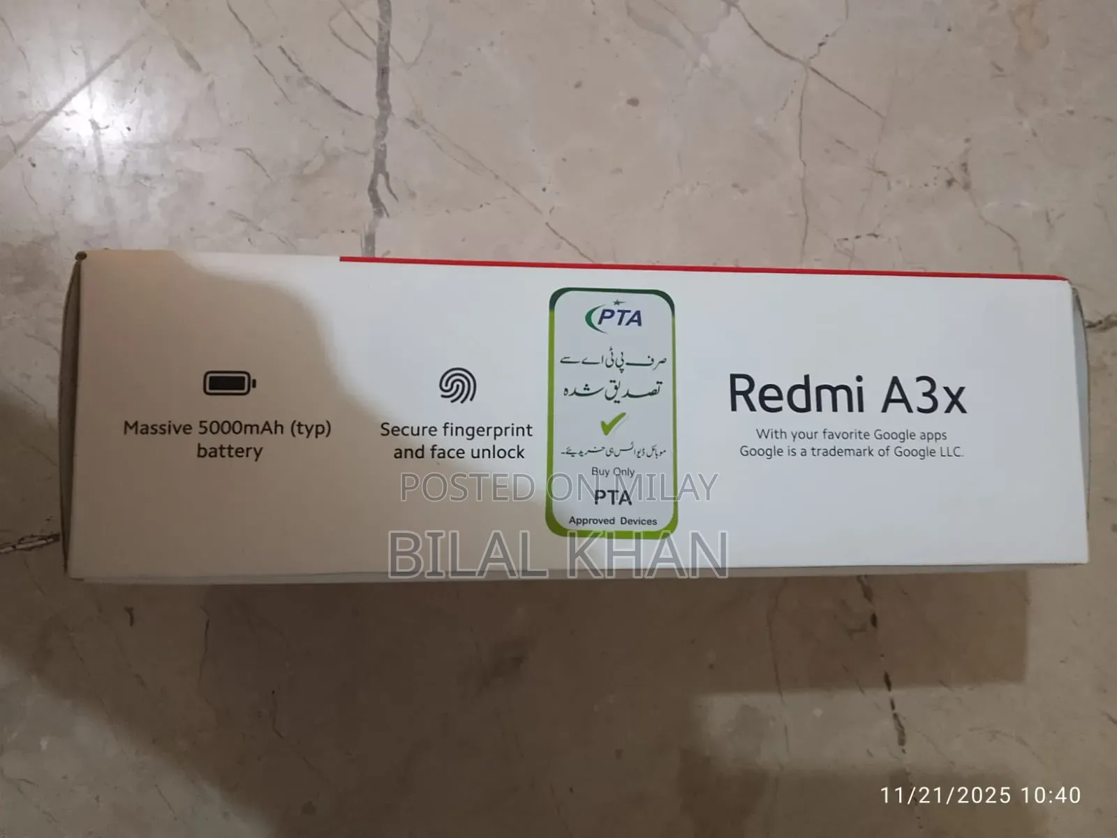 Xiaomi Redmi A3x 64 GB Red