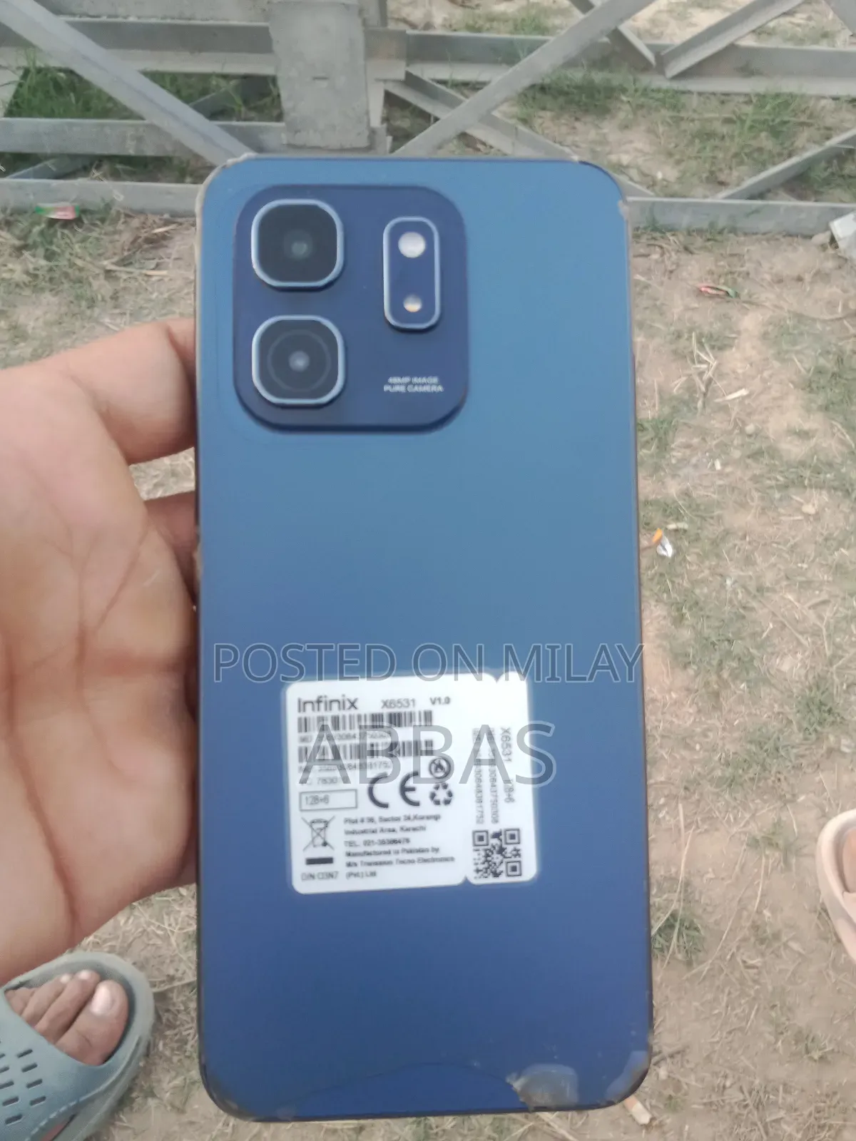 New Infinix Hot 50i 128 GB Black