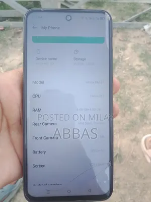 New Infinix Hot 50i 128 GB Black